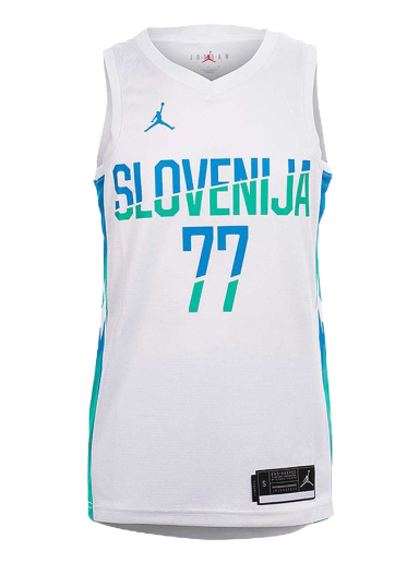 Dres Jordan Slovenia Limited Swingman Home Jersey Luka Doncic Bela | SV0046-100