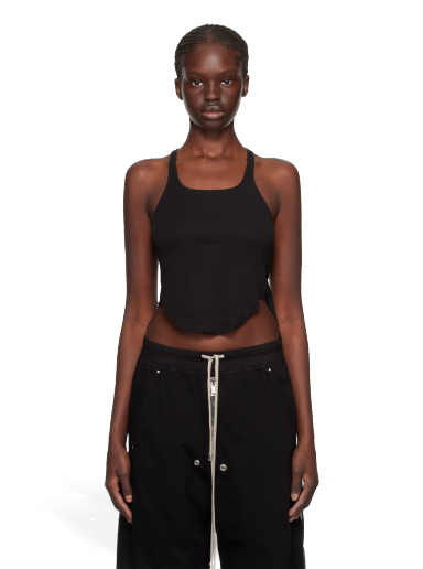 Majica brez rokavov Rick Owens DRKSHDW Basic Tank Top Rjava | DS02C5100 B