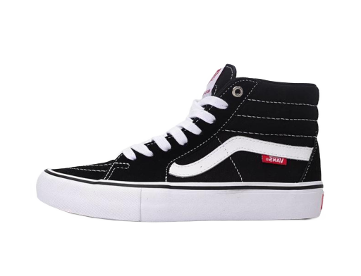 Skateboarding Vans Sk8-Hi Pro Black White Črna | VN000VHGY28