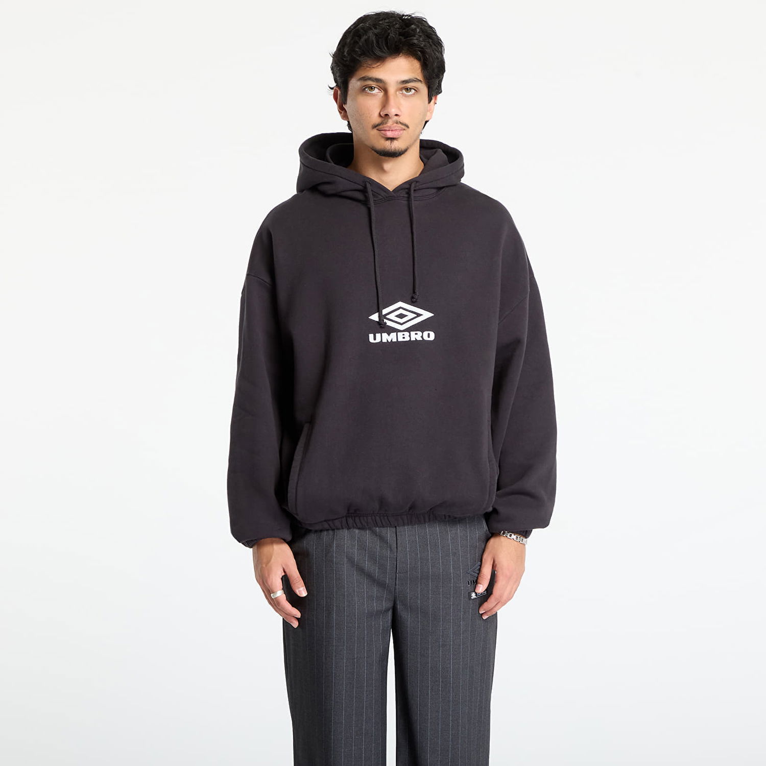 Pulover Umbro Og Logo Mask Hoodie Črna | UBMW0216FA147 BLK0020 New, 0