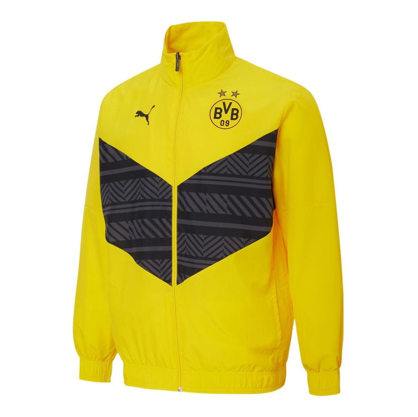 Vetrovka Puma Borussia Dortmund 22/23 Prematch Jacket Rumena | 765020-01