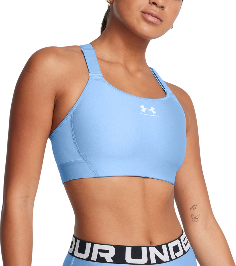 Modrček Under Armour HeatGear High Sports Bra Modra | 1379195-465