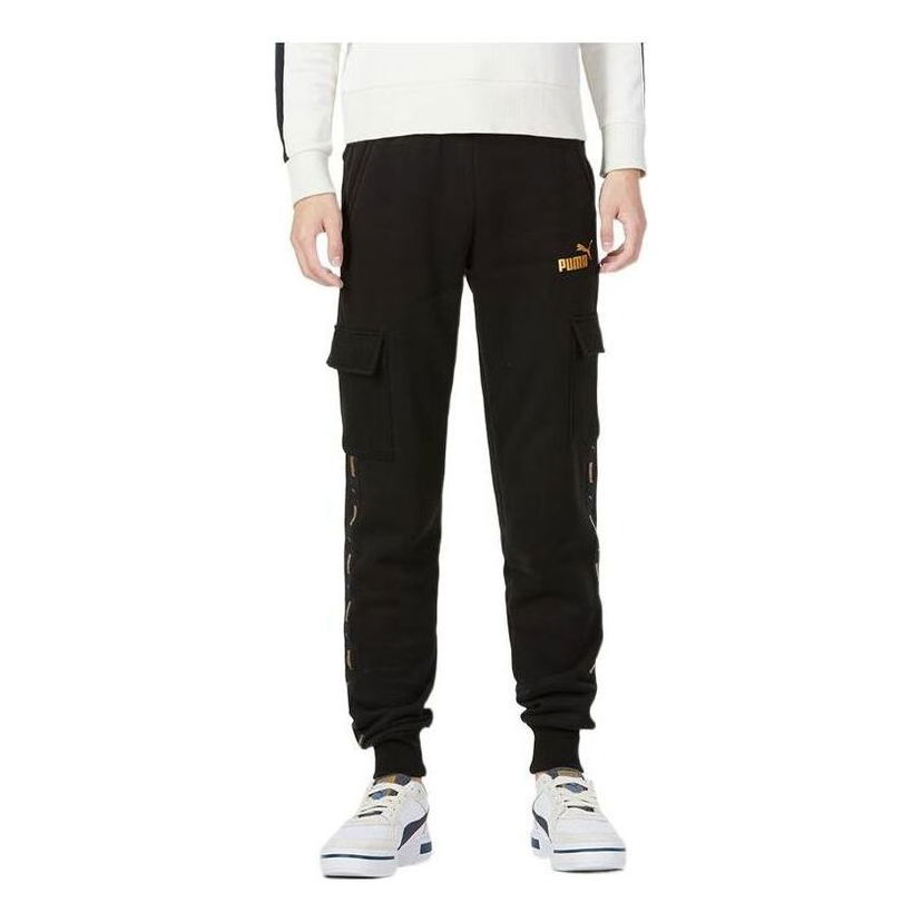Trenirka Puma Casual Cargo Sideline Pants Črna | 674359-01