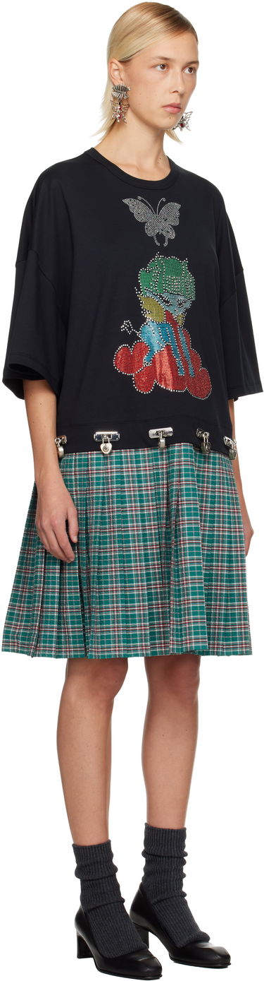 Obleke Chopova Lowena Spaced Out T-Shirt Minidress Zelena | 1355, 1