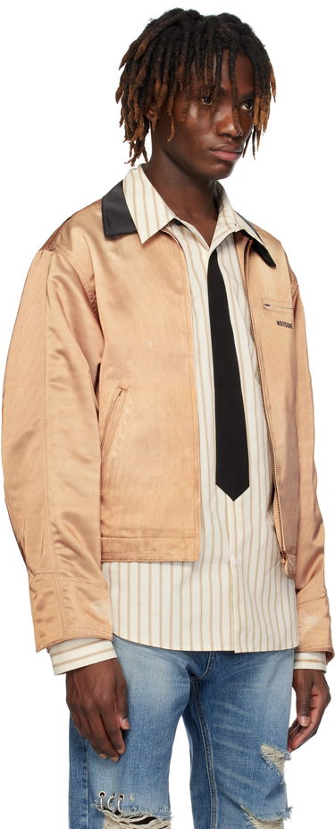 Bomber jakna We11done We11done Printed Work Jacket Rjava | WD-JK0-25-038-M-BG, 1