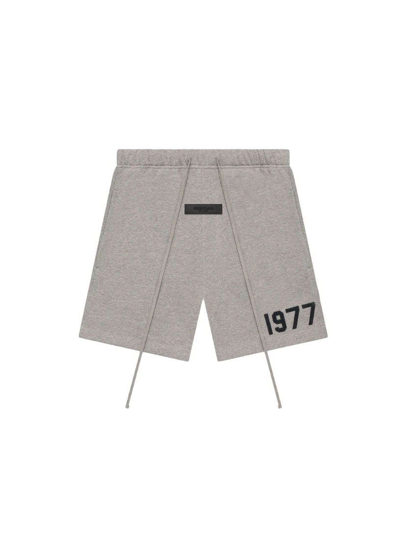 Kratke hlače Fear of God Essentials Shorts Dark Oatmeal Siva | 160BT212003F