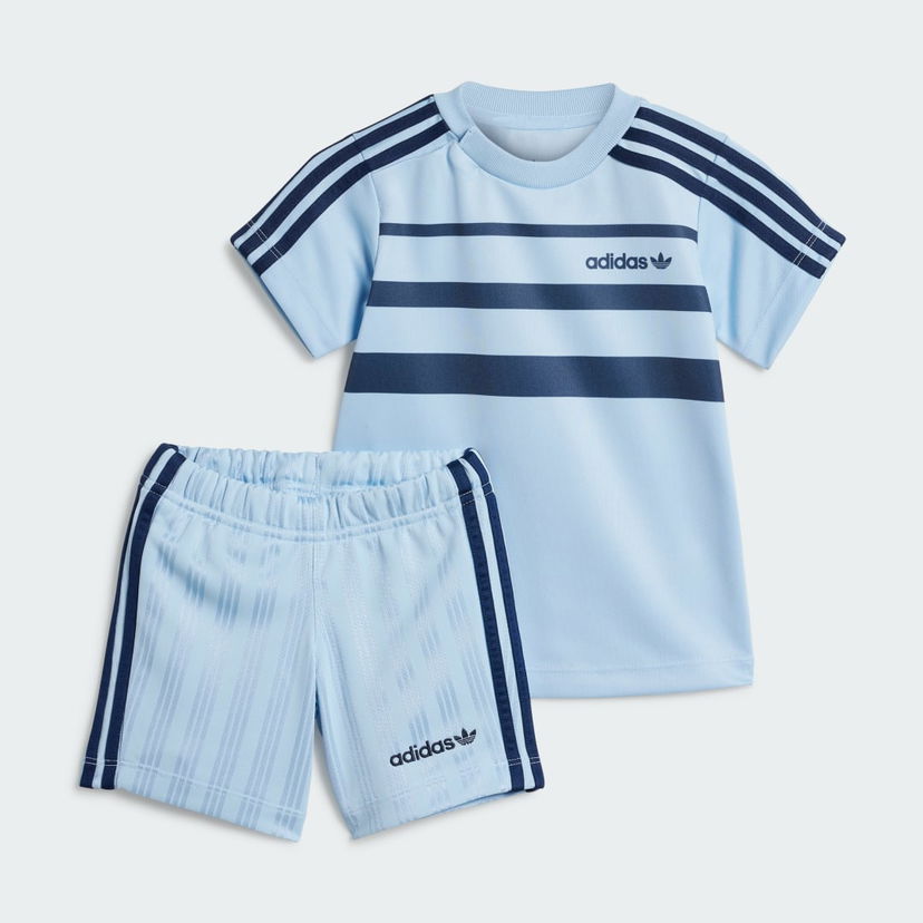 Trenirka adidas Performance Shorts and Tee Set Modra | JC6618
