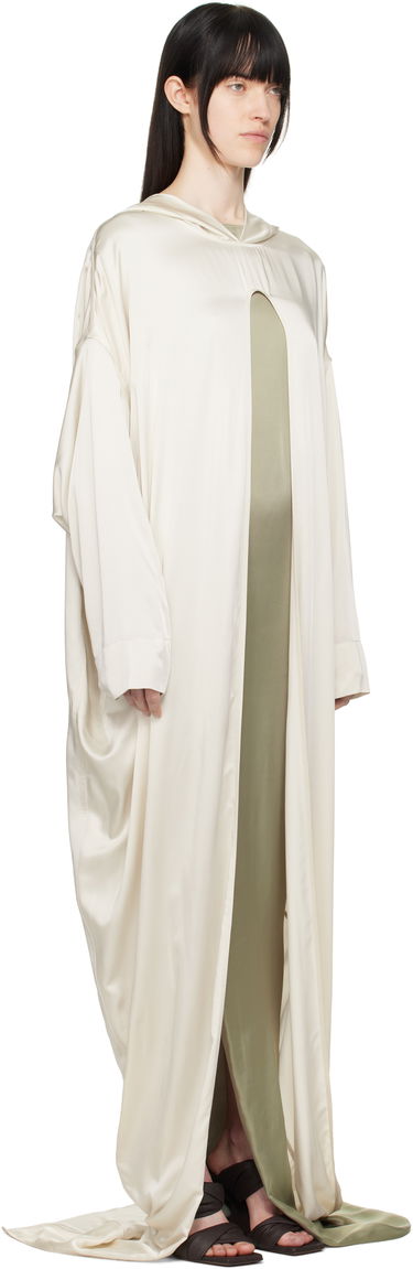 Obleke Rick Owens Rick Owens Hollywood Peter Cloak Maxi Dress Bež | RP01E7901 SCH, 1