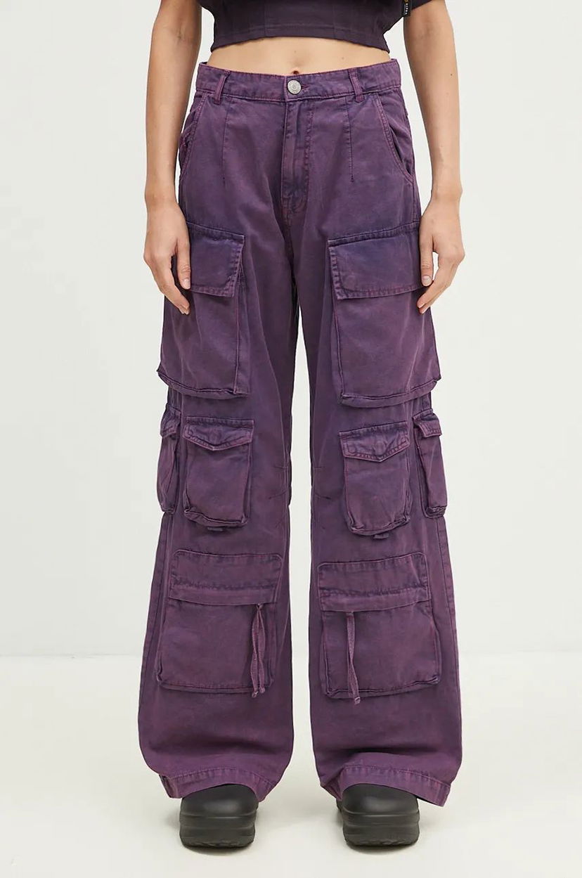 Cargo hlače Alpha Industries Multipocket Cargo Pants Lila | 148022