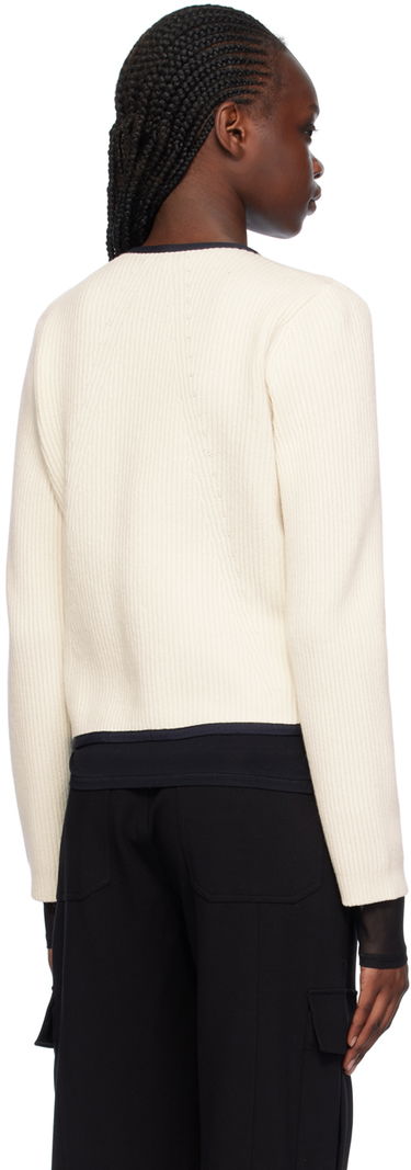 Pleteni pulover rag & bone Rag & Bone Women's Nancy Buttoned Cardigan Bela | WAS23H034US34, 2