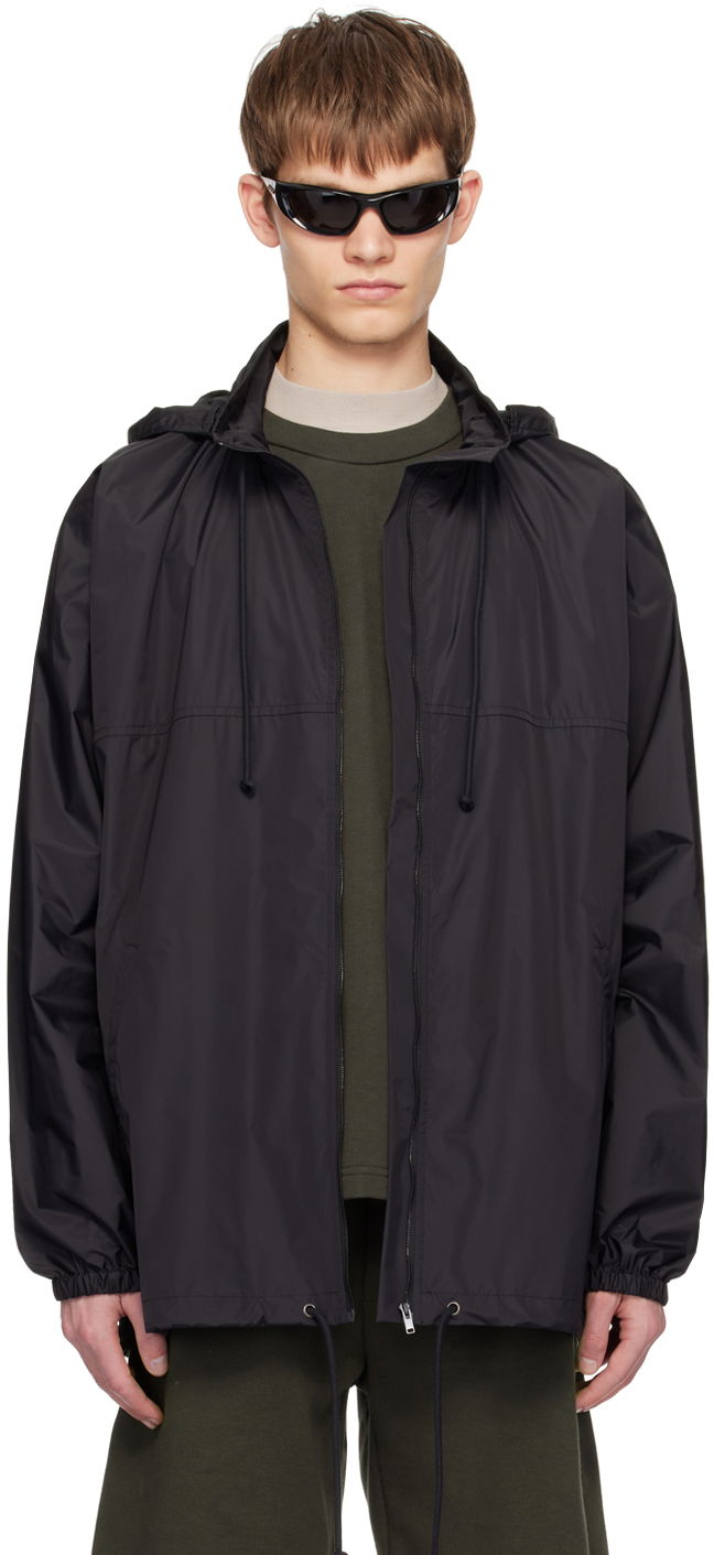 Vetrovka The Row Hooded Bomber Jacket Črna | 624-W2916