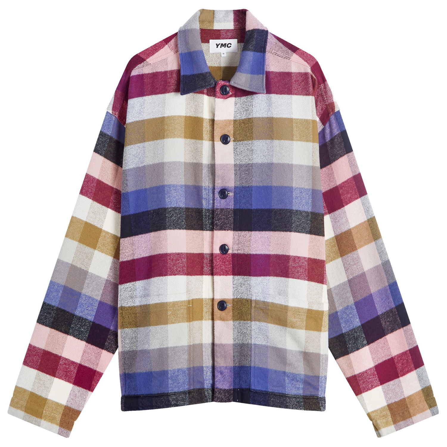 Srajce YMC Check Overshirt Večbarvna | P2XMF-90, 0