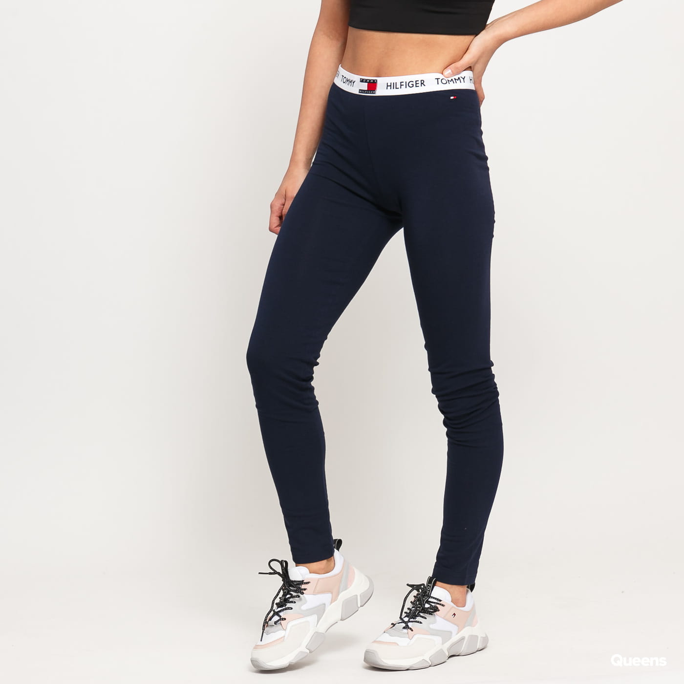 Pajkice Tommy Hilfiger Legging Mornarica | UW0UW02343 DW5, 0