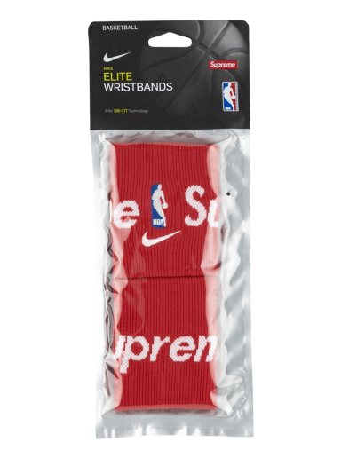Modni dodatki Supreme x Nike Elite wristbands Rdeča | SU744214518079