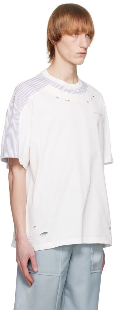 Majica Feng Chen Wang Feng Chen Wang Distressed T-Shirt Bela | FMS15TS03, 3