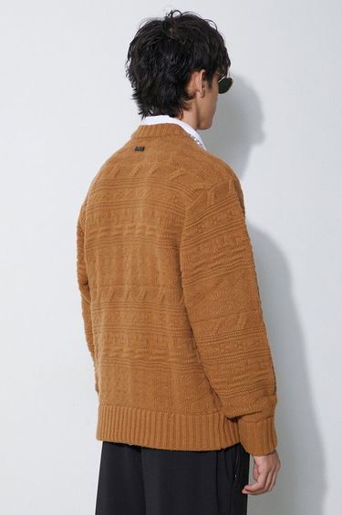 Pleteni pulover ADER ERROR Brown Seltic Knit Sweater Rjava | BMADFWKT0305, 2