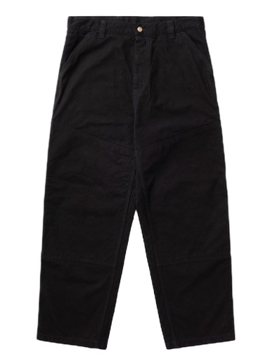 Hlače in kavbojke Carhartt WIP Wide Panel Črna | I031393.8902