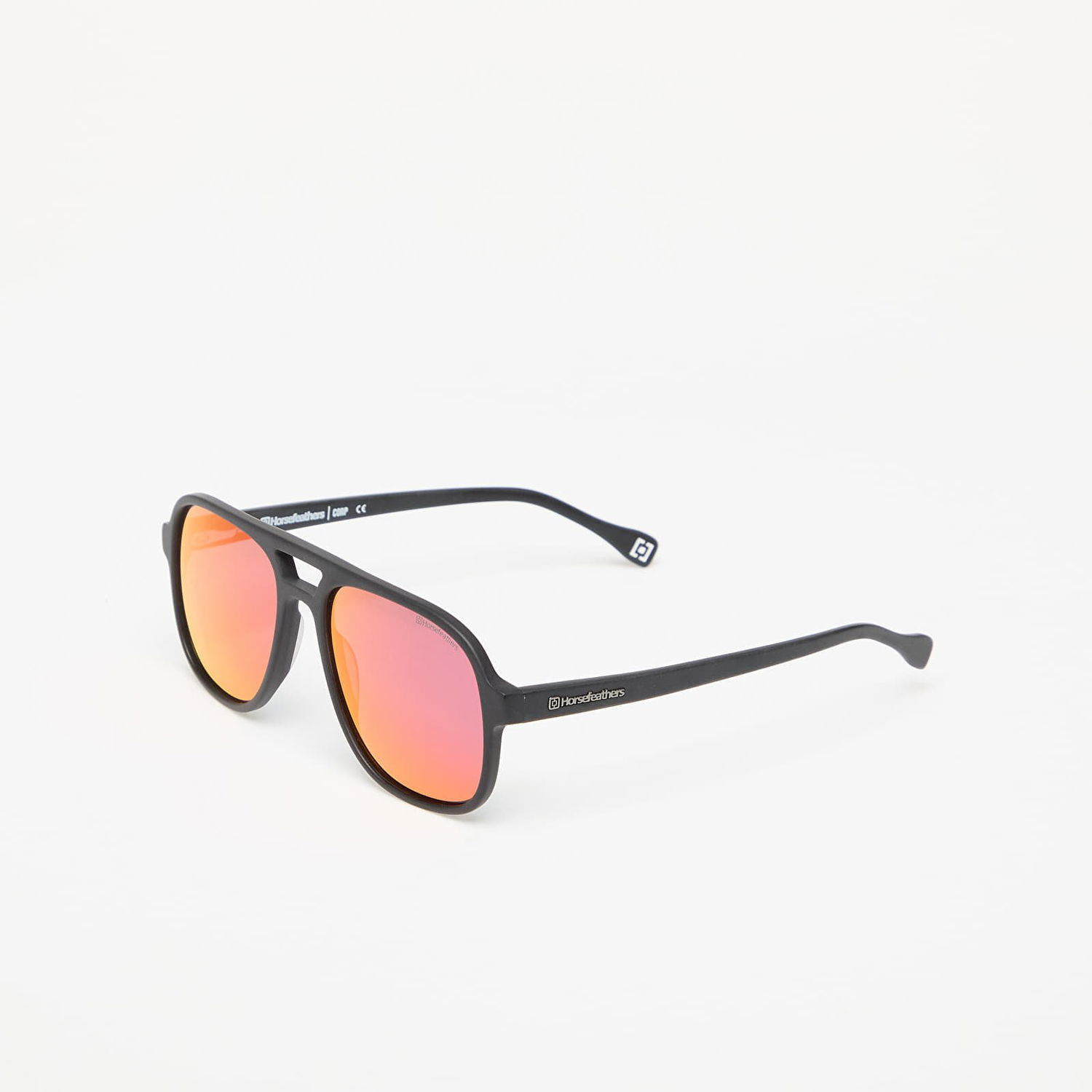 Sončna očala Horsefeathers Corp Mirror Sunglasses Črna | AM268C, 1