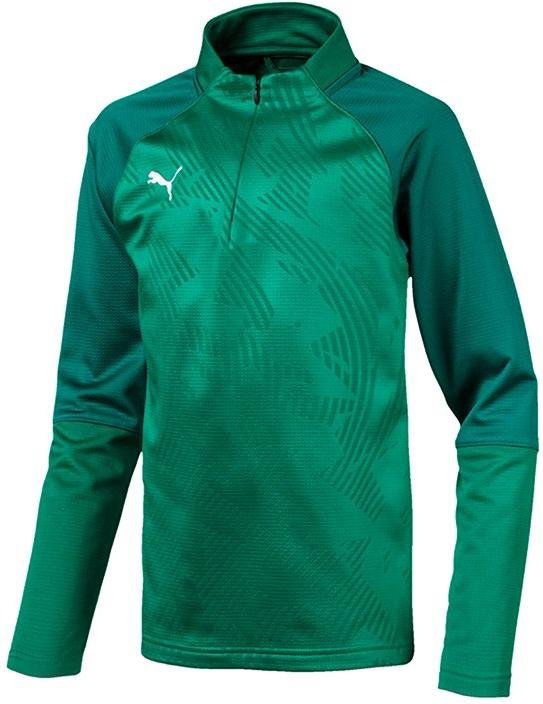 Pulover Puma Cup Core 1/4 Zip Training Top Zelena | 656019-005