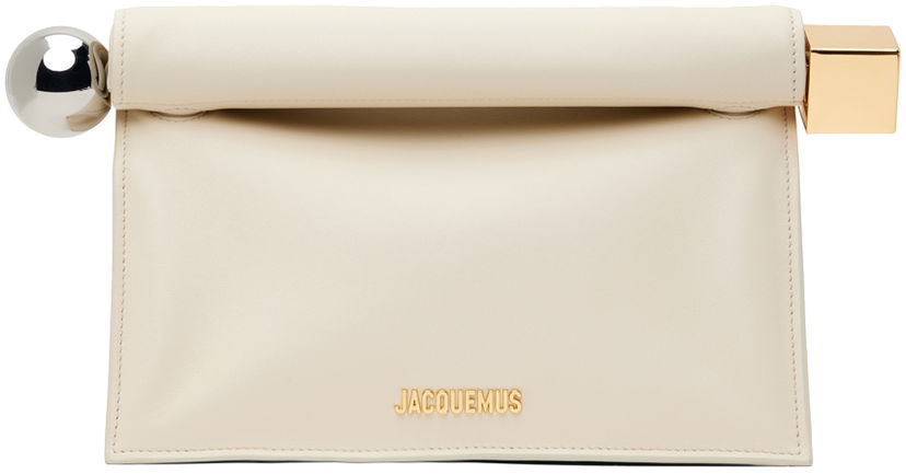 Torbica Jacquemus Les Sculptures 'La pochette rond carré Pouch Bela | 24E233BA356-3171