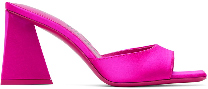 Oblačila The Attico Attico Mini Devon Mules Roza | 241WS772 G001