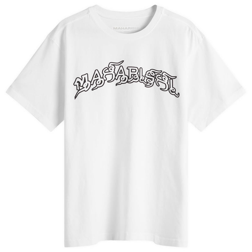 Majica Maharishi Maharishi Muay Thai Graphic T-Shirt, Size Large Bela | 1489-WHT