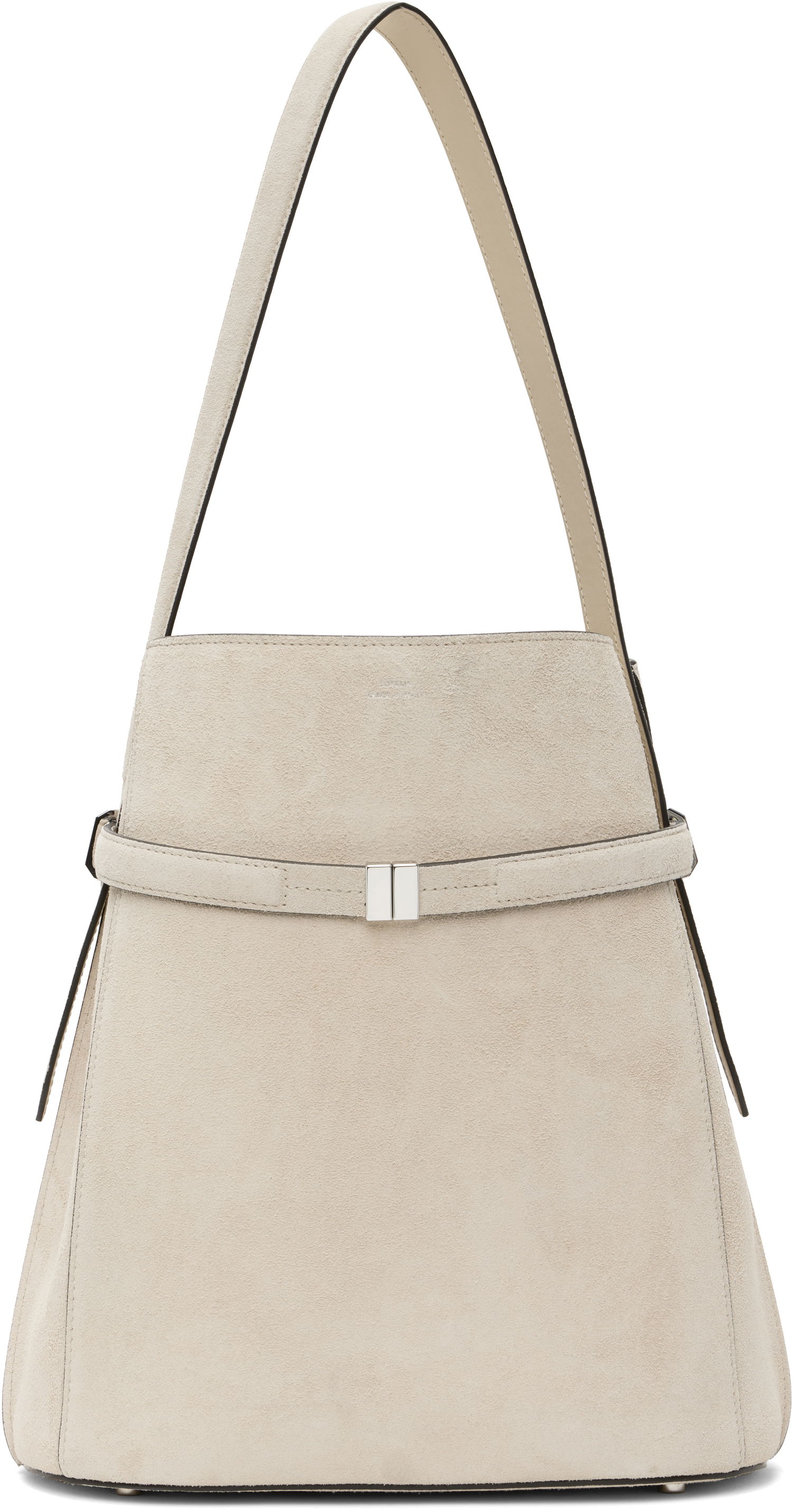 Torbica TOTEME TOTEME Belted Suede Bucket Bag Bež | 253-WAL0048-LE0004, 0