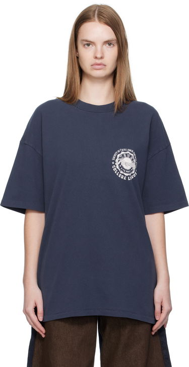 Majica Ksubi Ksubi Stacks Boyfriend T-Shirt Mornarica | WFA25TE017, 0