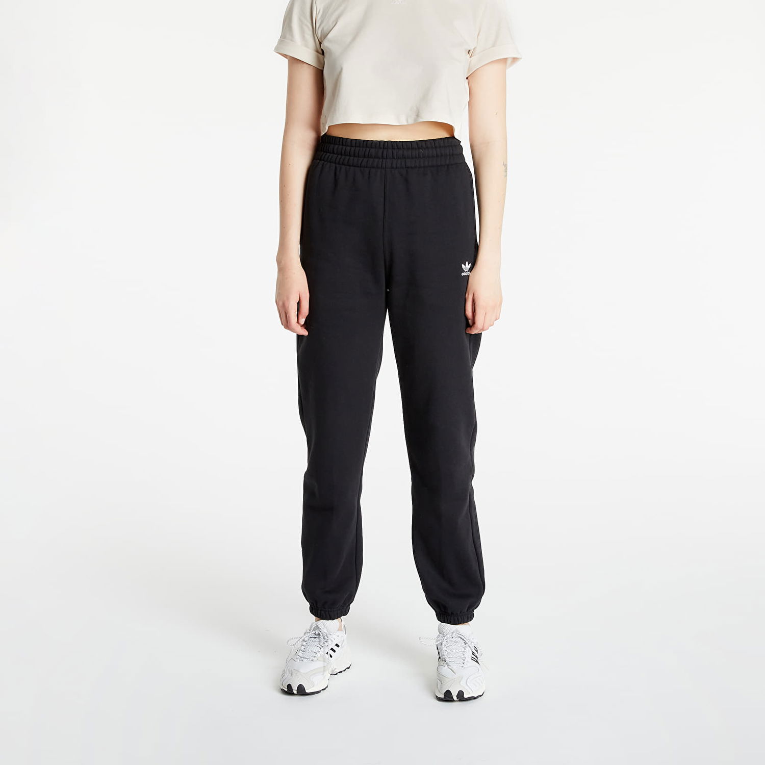 Trenirka adidas Performance Adicolor Essentials Fleece Pants Črna | H06629, 0