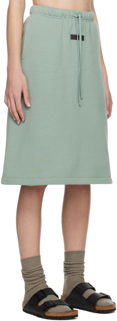 Krila Fear of God ESSENTIALS Drawstring Midi Skirt Zelena | 160BT225031FW, 1