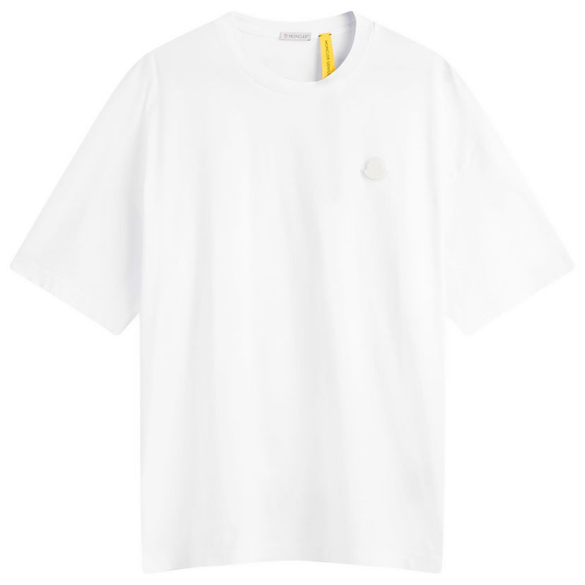 Majica Moncler AWGE by A$AP Rocky Short Sleeve T-Shirt, Size Large Bela | 8C000-02-89AYW-001