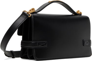 Torbica Balmain Balmain B-Buzz 24 Smooth Leather Bag Črna | DN1DA828LAVE, 2