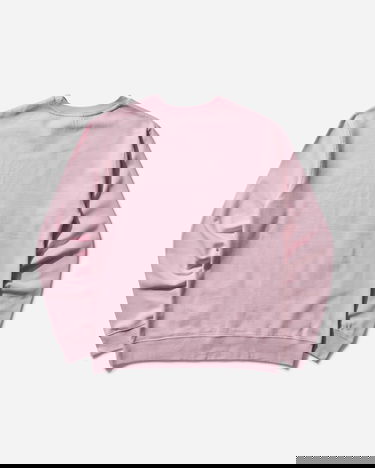 Pulover PARADIS3 Smiley Jesus Crewneck Sweatshirt Roza | PASMILEYCREW 2, 2