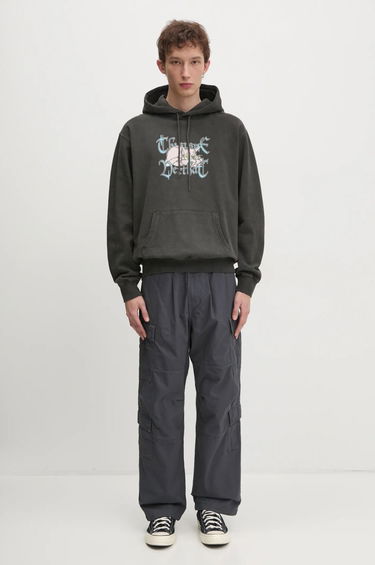 Pulover thisisneverthat thisisneverthat Sleepy Cat Graphic Hoodie Siva | TN243TSWHO09, 4