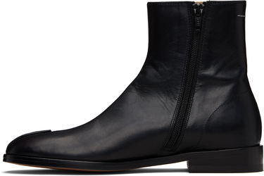 Superge in čevlji Maison Margiela MM6 Maison Margiela Shiny Vegetable Tanned Leather Trunk Boots Črna | S59WU0262 P5000, 2