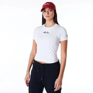 Majica New Era Slim Tee T-Shirt Bela | 60564942, 0
