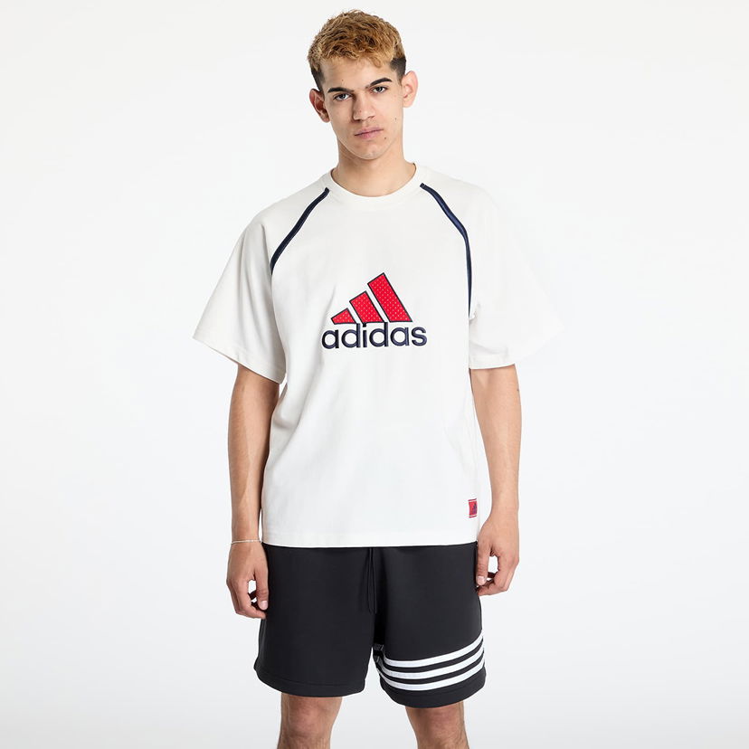 Majica adidas Performance Badge Tee Bela | IM7840