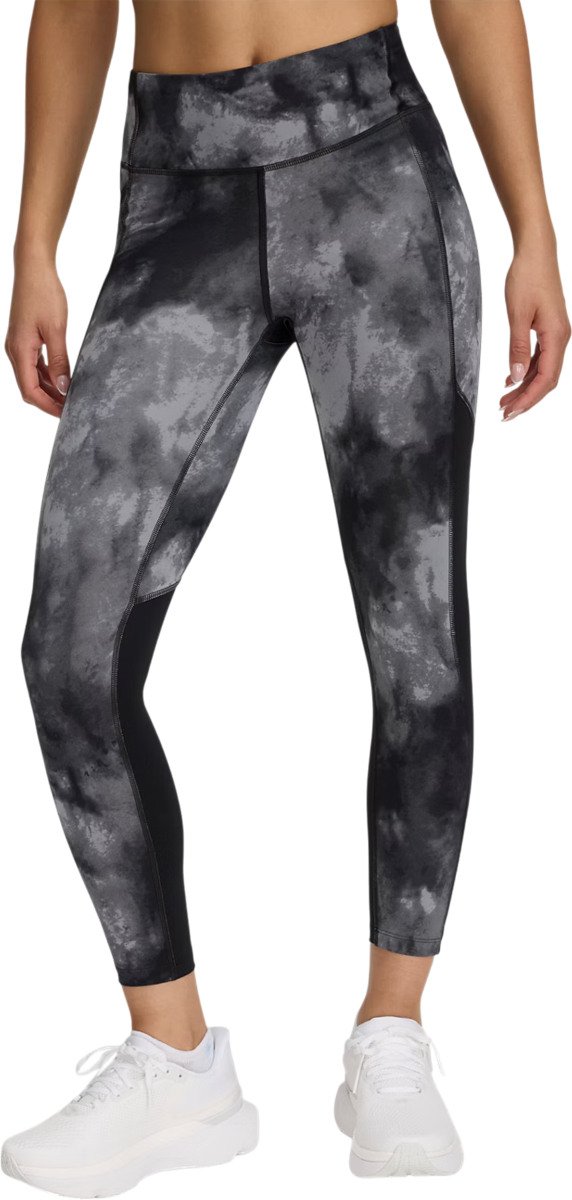 Pajkice Under Armour UA Launch Ankle Print Tights Siva | 1369772-008
