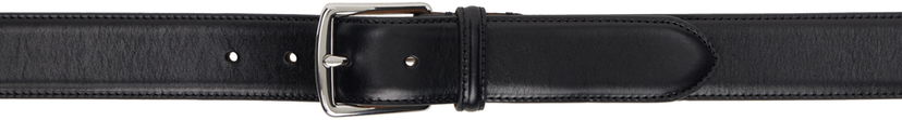 Pasovi Tiger of Sweden Tiger of Sweden Borgholm Leather Belt Črna | T63396034