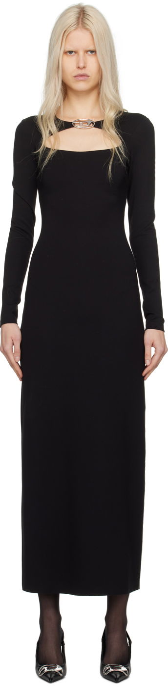 Obleke Diesel D-Ams Maxi Dress Črna | A12753 0JASB