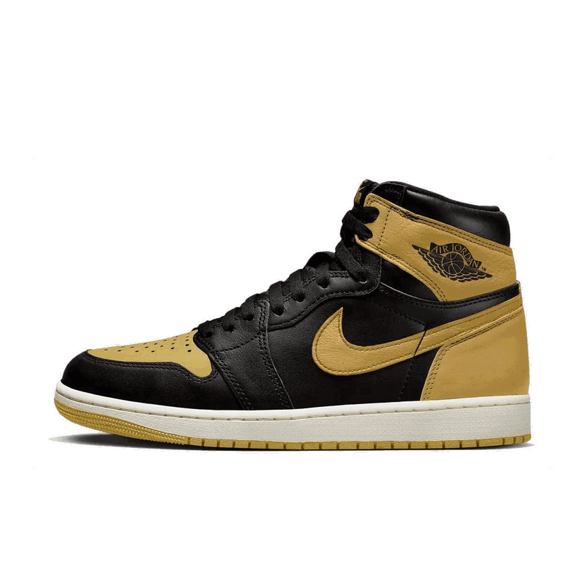 Superge in čevlji Jordan Air Jordan 1 High OG "Black & Metallic Gold" Rumena | DZ5485-071