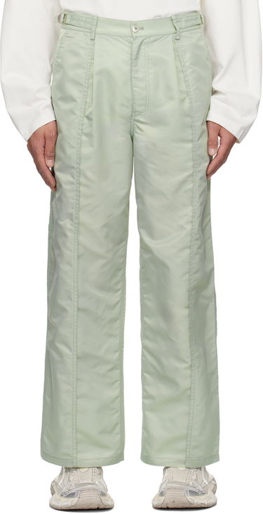 Hlače Feng Chen Wang Feng Chen Wang Nylon Trousers Zelena | FUS19TR31, 0