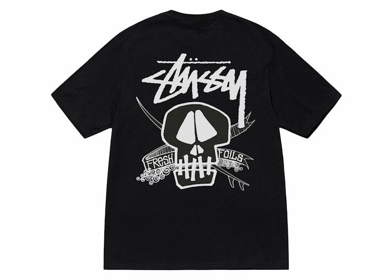 Majica Stüssy Skull Graphic Tee Črna | 1905073