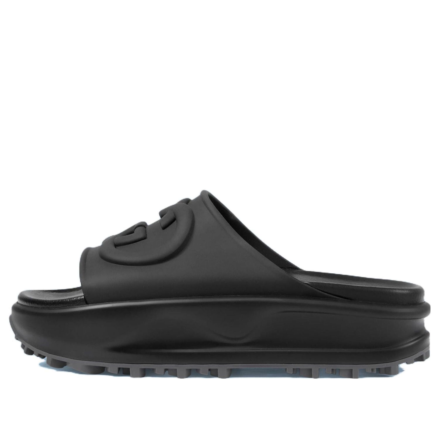 Superge in čevlji Gucci Gucci Interlocking G Slides Črna | 692845-JF000-1000, 0