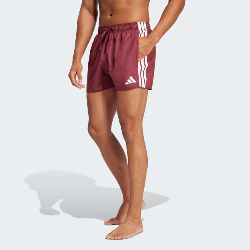 Kopalke adidas Performance 3-Stripes Swim Shorts 3-Inch Rdeča | JL5572