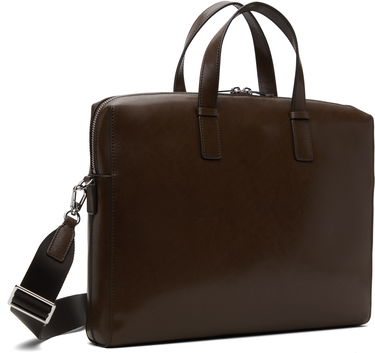Torba za čez ramo Paul Smith Paul Smith Leather Folio Briefcase Rjava | M1A-8082-PSOFTL, 2