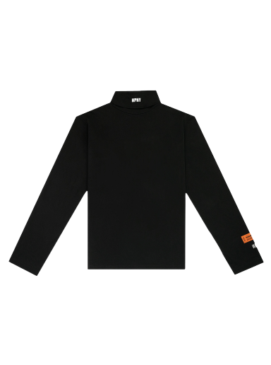 Pleteni pulover HERON PRESTON HPNY EMB Rollneck Črna | HMAB027C99JER0021001