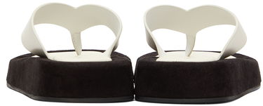 Obleke The Row The Row Ginza Platform Thong Sandals Črna | F1138-L6525, 1