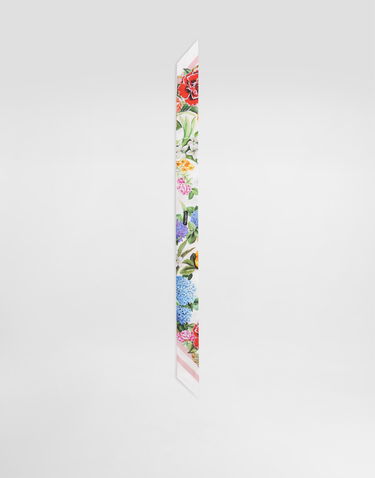 Šala Dolce & Gabbana Dolce & Gabbana Floral-Print Twill Headscarf Večbarvna | FS215AGDCV8HD5KU, 3