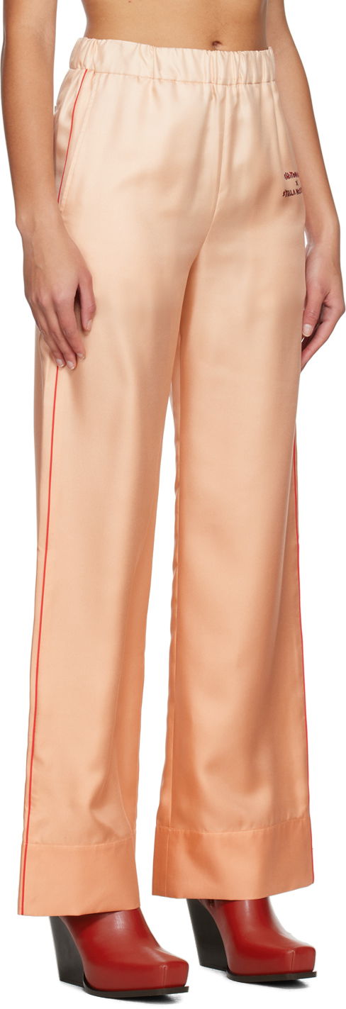 Trenirka Stella McCartney Stella McCartney Printed Trousers Oranžna | 6400843BSSH4, 1